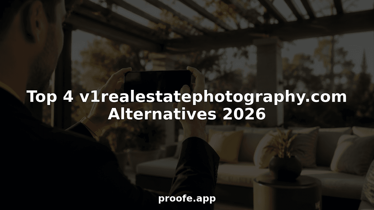 Top 4 v1realestatephotography.com Alternatives 2026